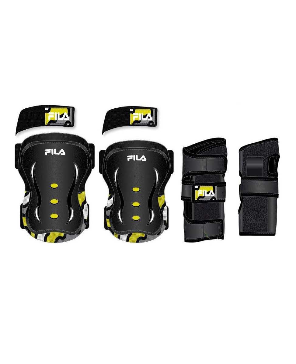 Fila Dětské chrániče Fila FP Junior Yellow (sada)