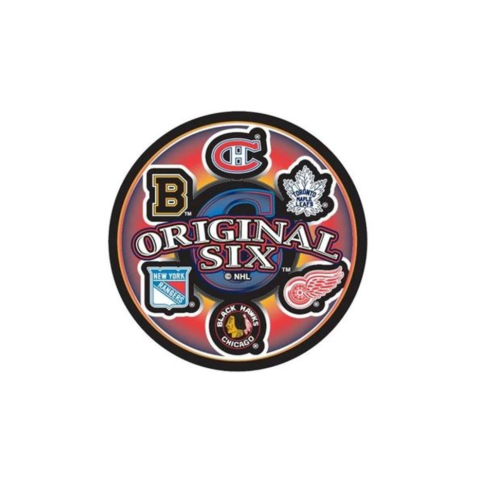 InGlasCo Fanouškovský puk NHL All Original 6 Teams Blister