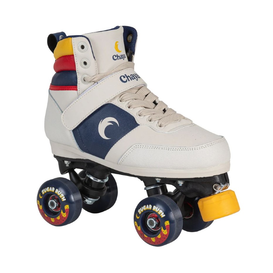 Powerslide Kolečkové brusle Chaya Quad Jump Off White