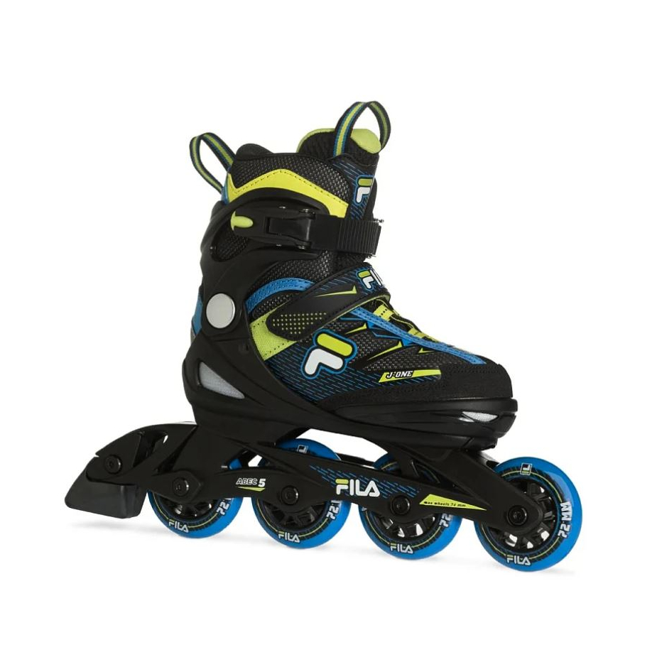 Fila Dětské kolečkové brusle Fila J-One Boy Combo 3-Set Blue/Lime