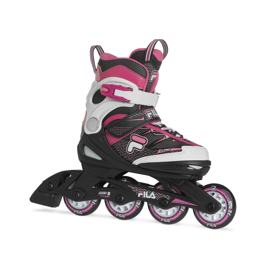 Fila Dětské kolečkové brusle Fila J-One Girl Combo 3-Set Pink/Magenta