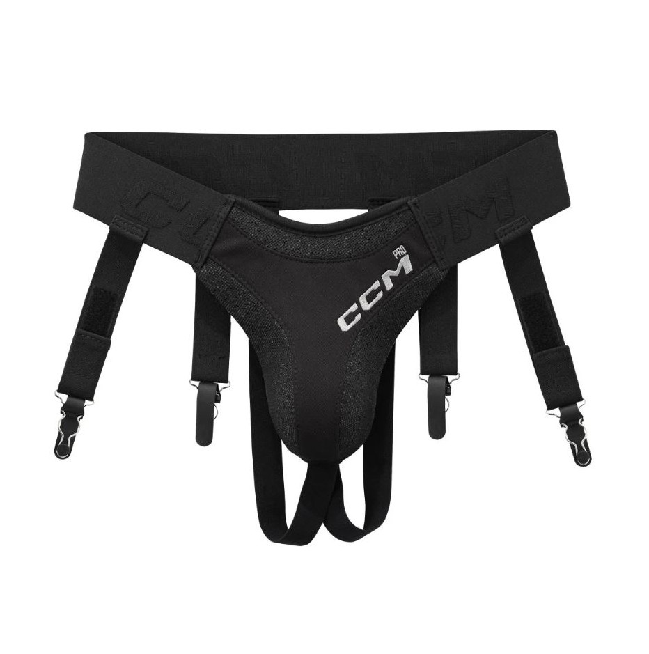 CCM Hokejový suspenzor s podvazky CCM Pro Jock Combo 3in1 SR