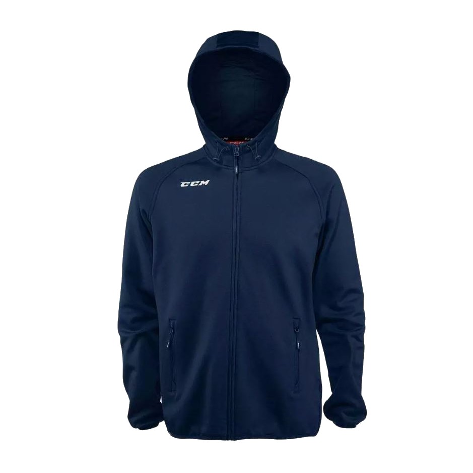 CCM Mikina CCM Locker Room Full Zip Hood SR