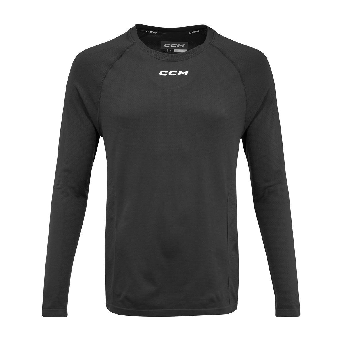 CCM Triko s dlouhým rukávem CCM Premium Training Tee SR