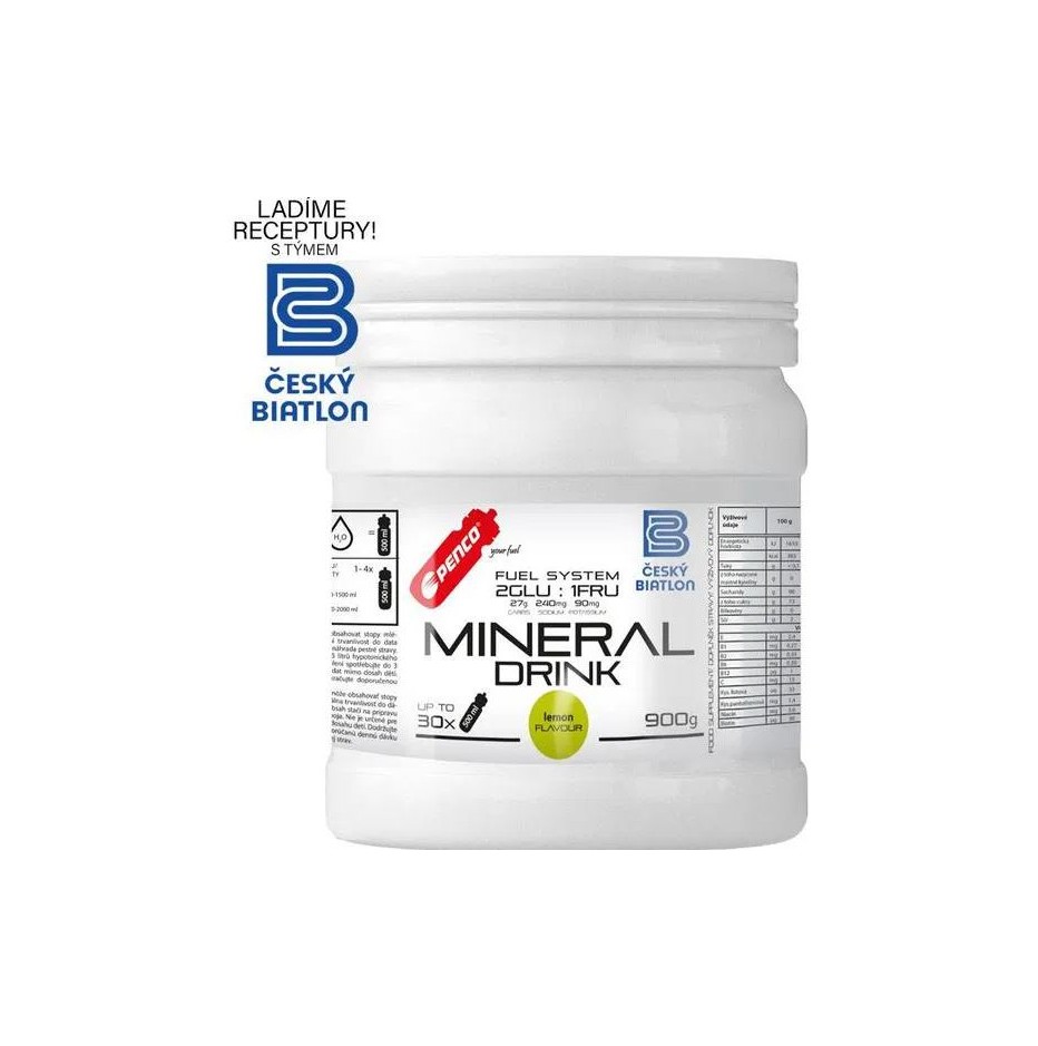 Penco Iontový nápoj Penco Mineral Drink Biatlon 900g Citron