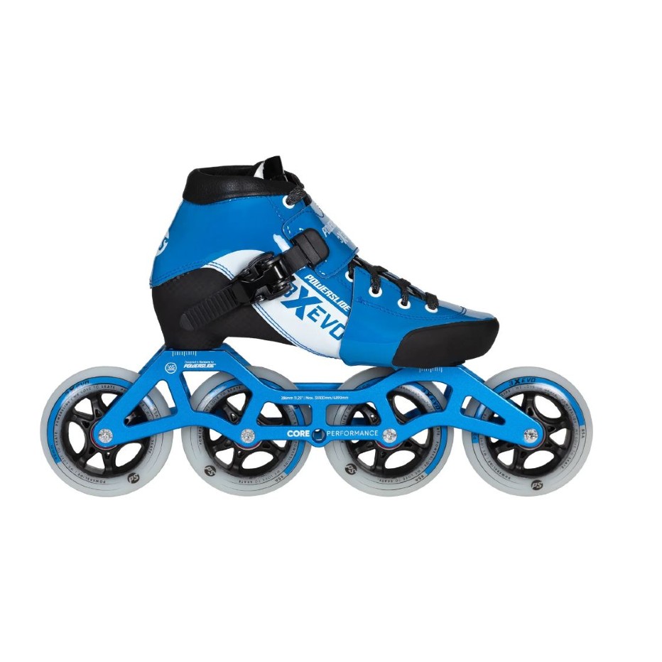 Powerslide Dětské kolečkové brusle Powerslide 3X Adj. Evo Blue/White