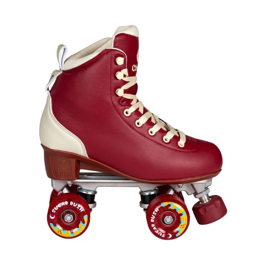 Powerslide Kolečkové brusle Chaya Quad Cozy Wine