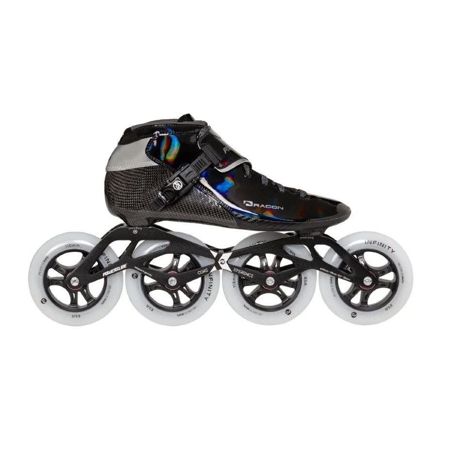 Powerslide Kolečkové brusle Powerslide Dragon Black 110
