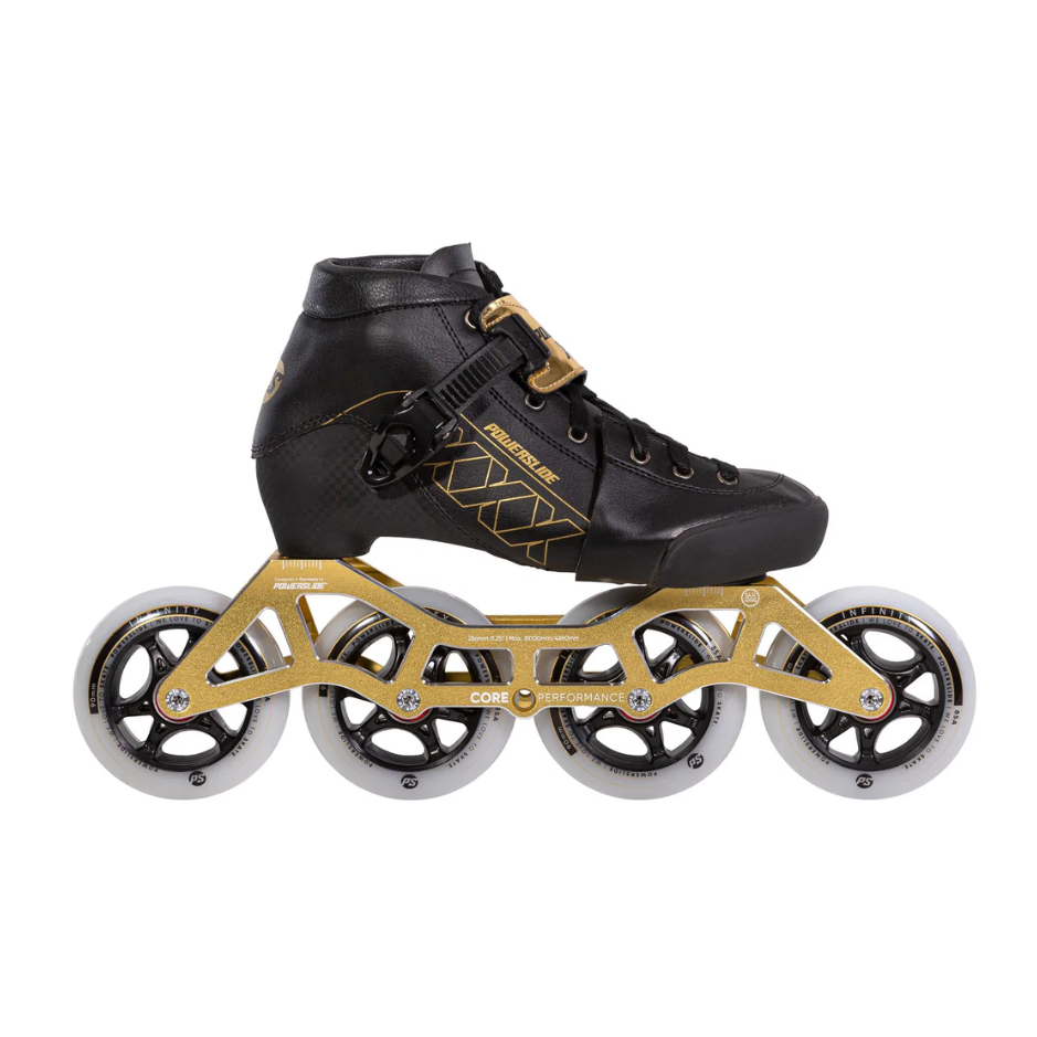 Powerslide Dětské kolečkové brusle Powerslide XXX Adjustable Gold