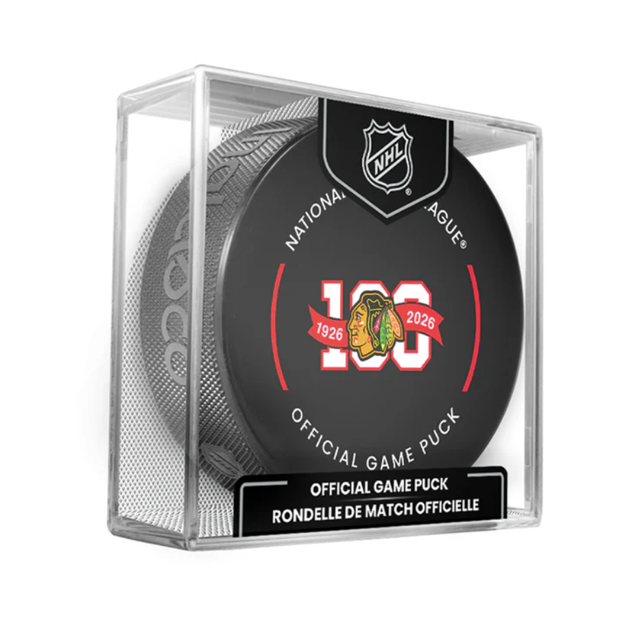 InGlasCo Fanouškovský puk NHL 100th Anniversary Game HS Cube (1ks)