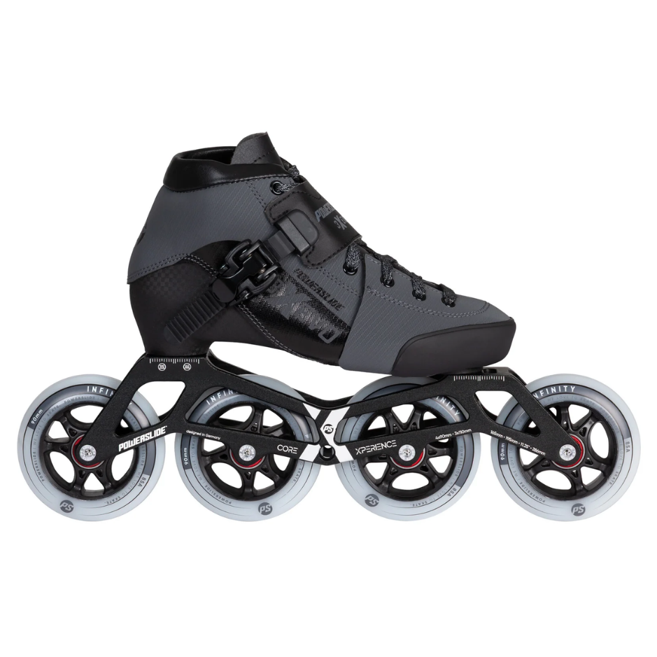 Powerslide Dětské Kolečkové Brusle Powerslide Triple X Evo Dark Grey
