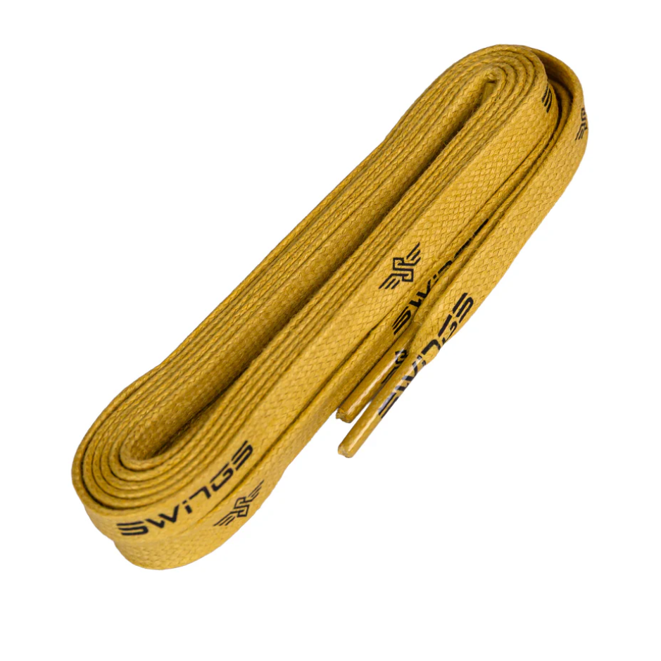 Powerslide Tkaničky Swings Waxed Superlaces Gold