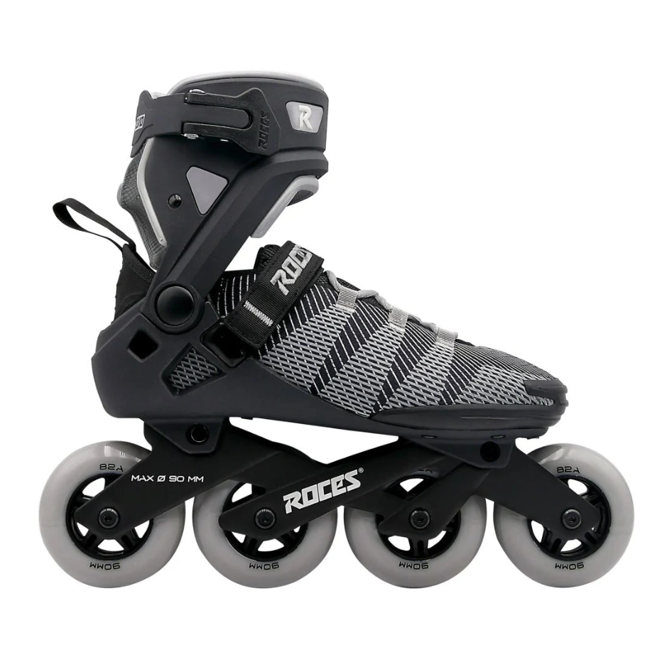 Roces Kolečkové brusle Roces R-EVO 90 Black/Grey