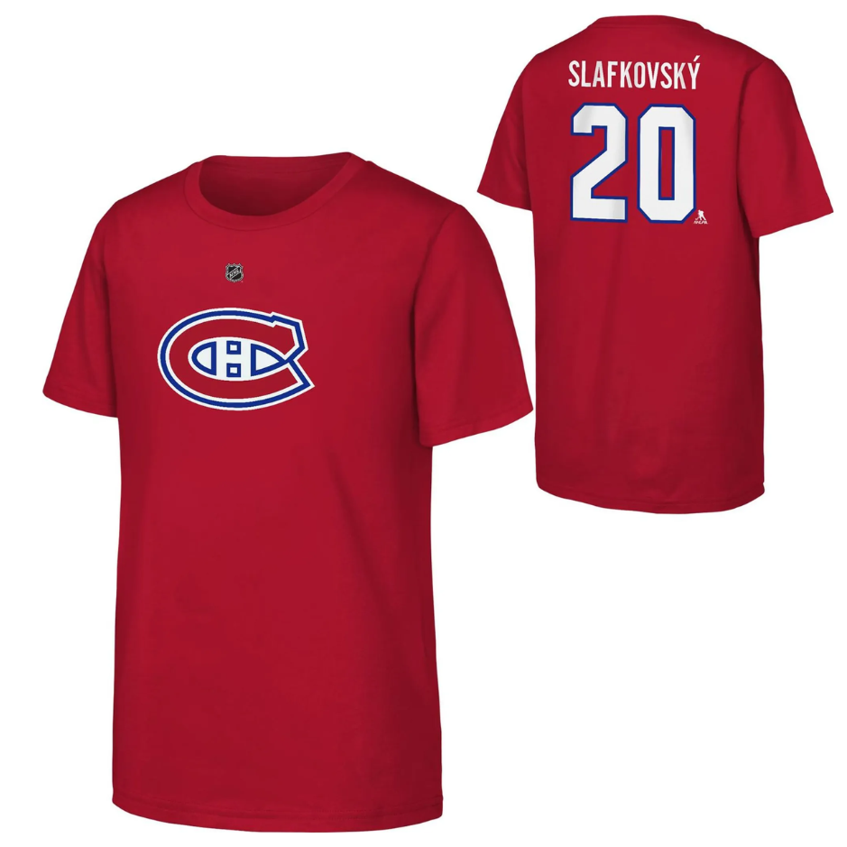 Outerstuff Dětské triko Juraj Slafkovský Montreal Canadiens