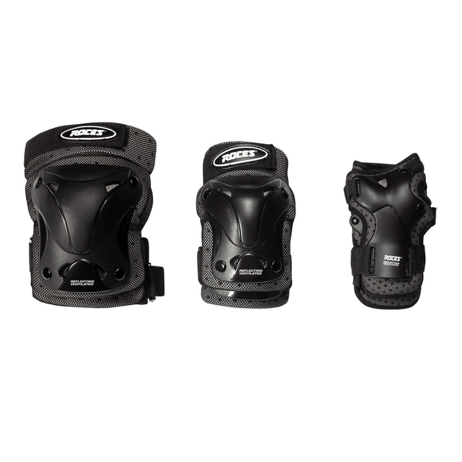 Roces Chrániče Roces Ventilated 3-Pack Black